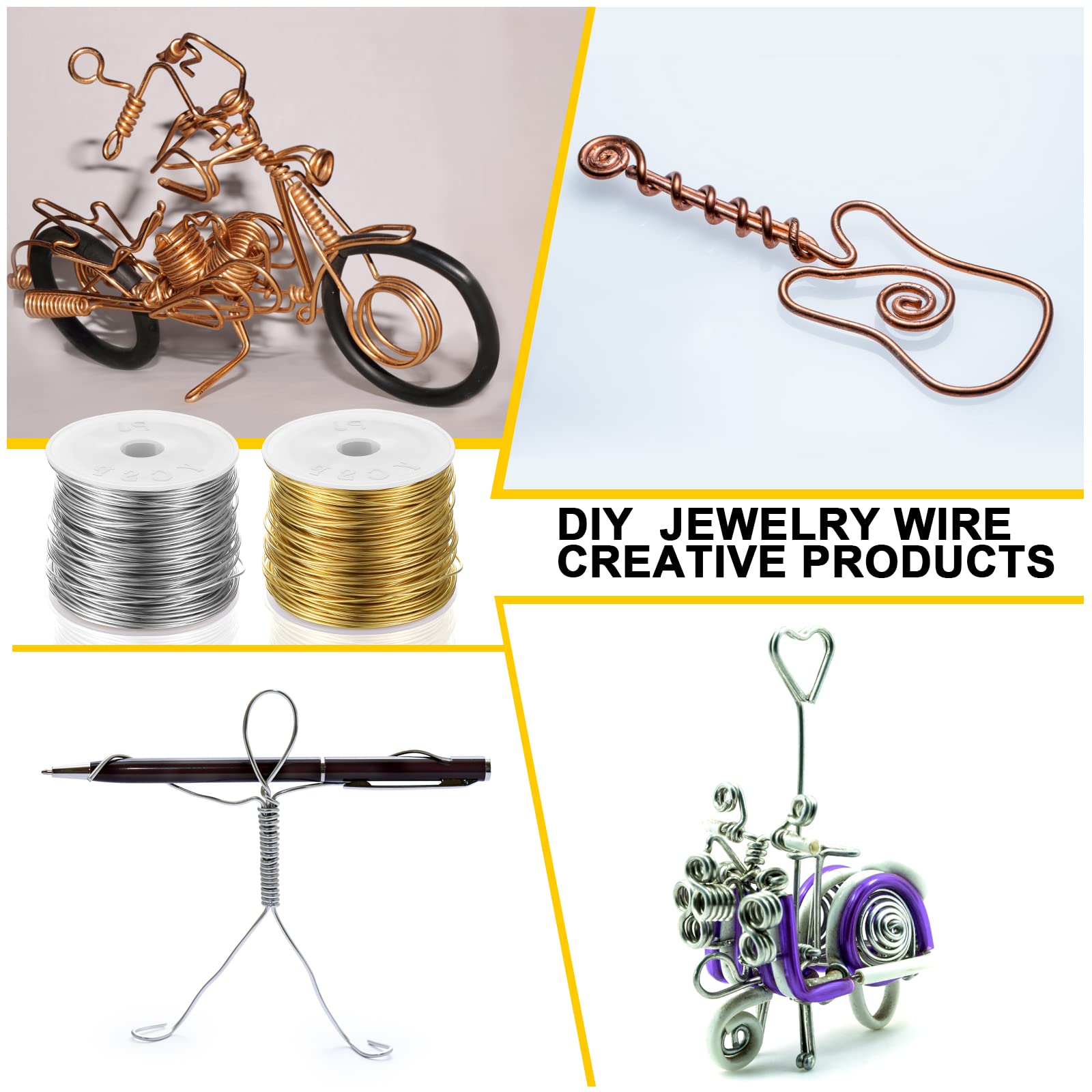 Foto 4 | Alambre Para Hacer Joyas, Calibre 20, Para Manualidades, Con Alicates - Venta Internacional.