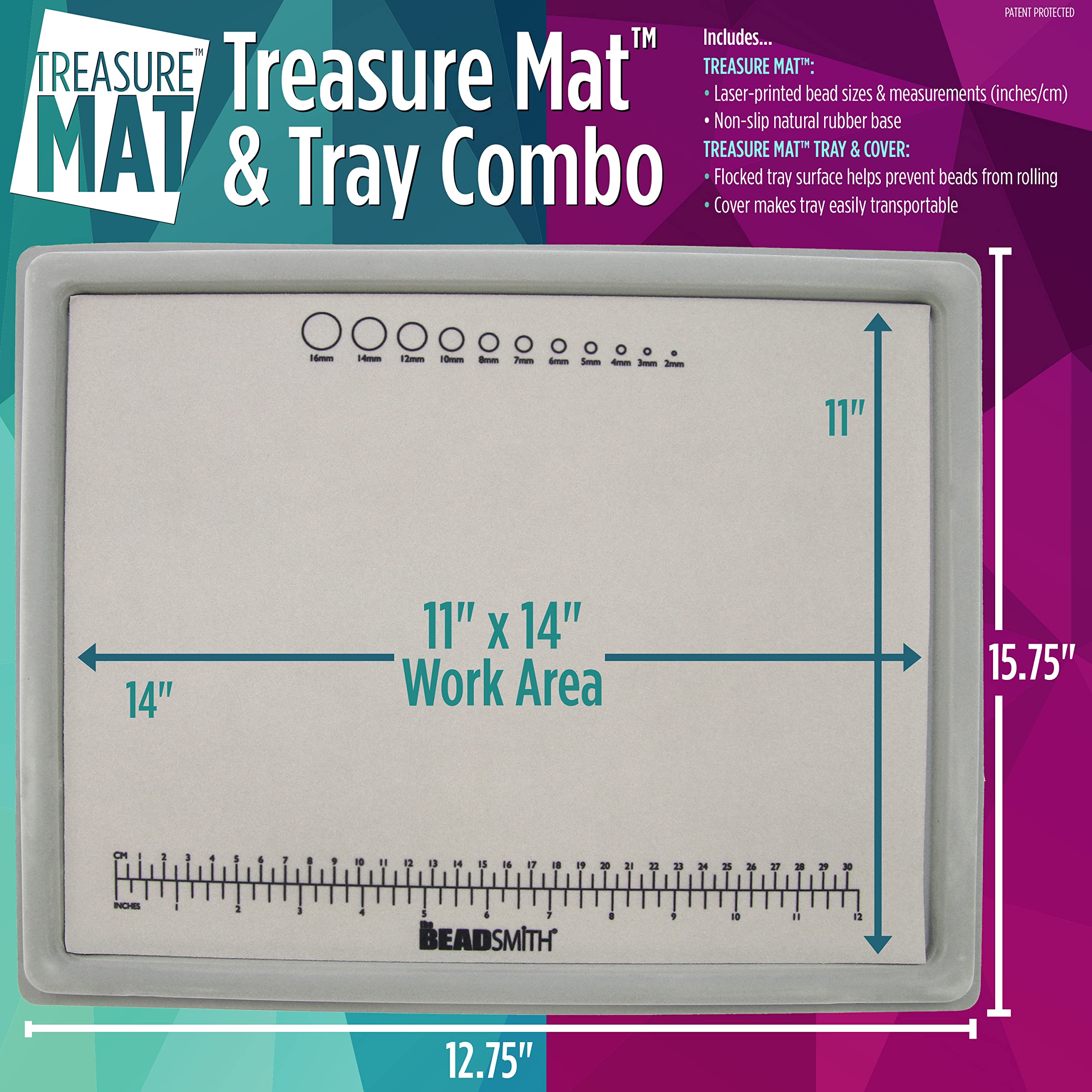 Foto 4 | Bandeja y Tapete Treasure Mat para Hacer Joyas The Beadsmith - Venta Internacional