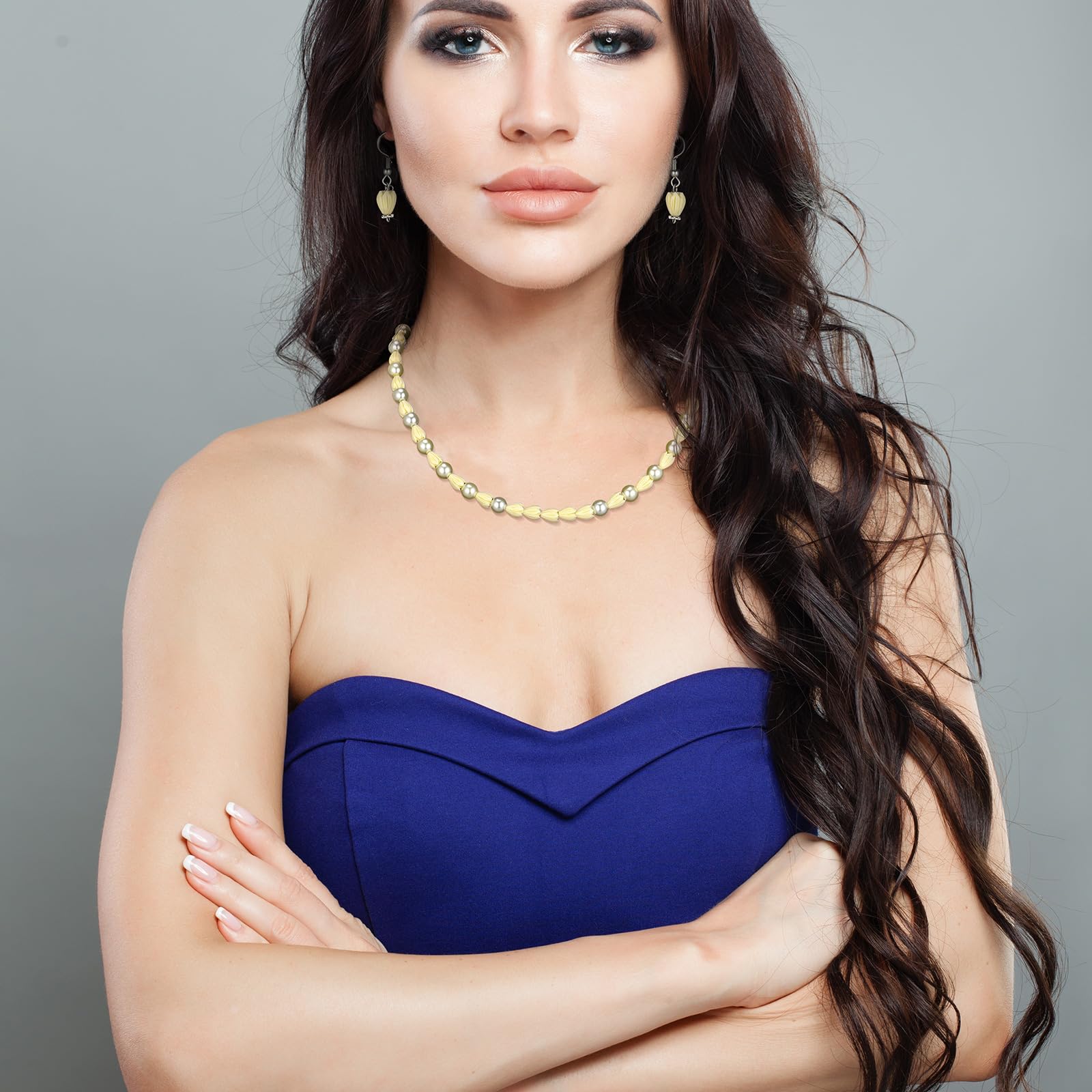 Foto 4 | Perlas De Jazmín Artificiales De Coral Para Hacer Joyas - Venta Internacional.