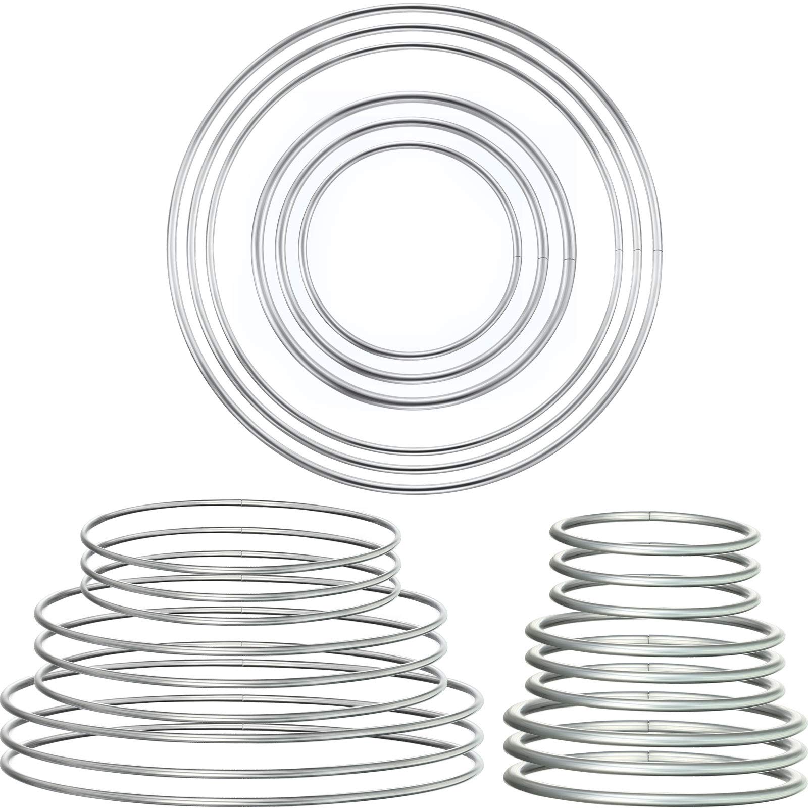 Foto 2 pulgar | Aros de Metal para Manualidades 24 Unidades - Venta Internacional