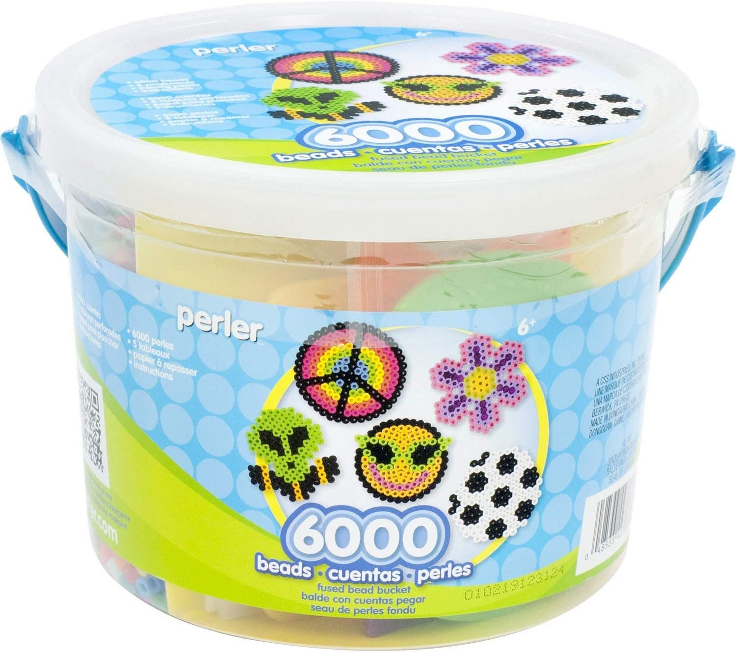 Foto 1 | Fuse Bead Bucket Perler Multi Mix, 6000 Unidades, Surtido - Venta Internacional.