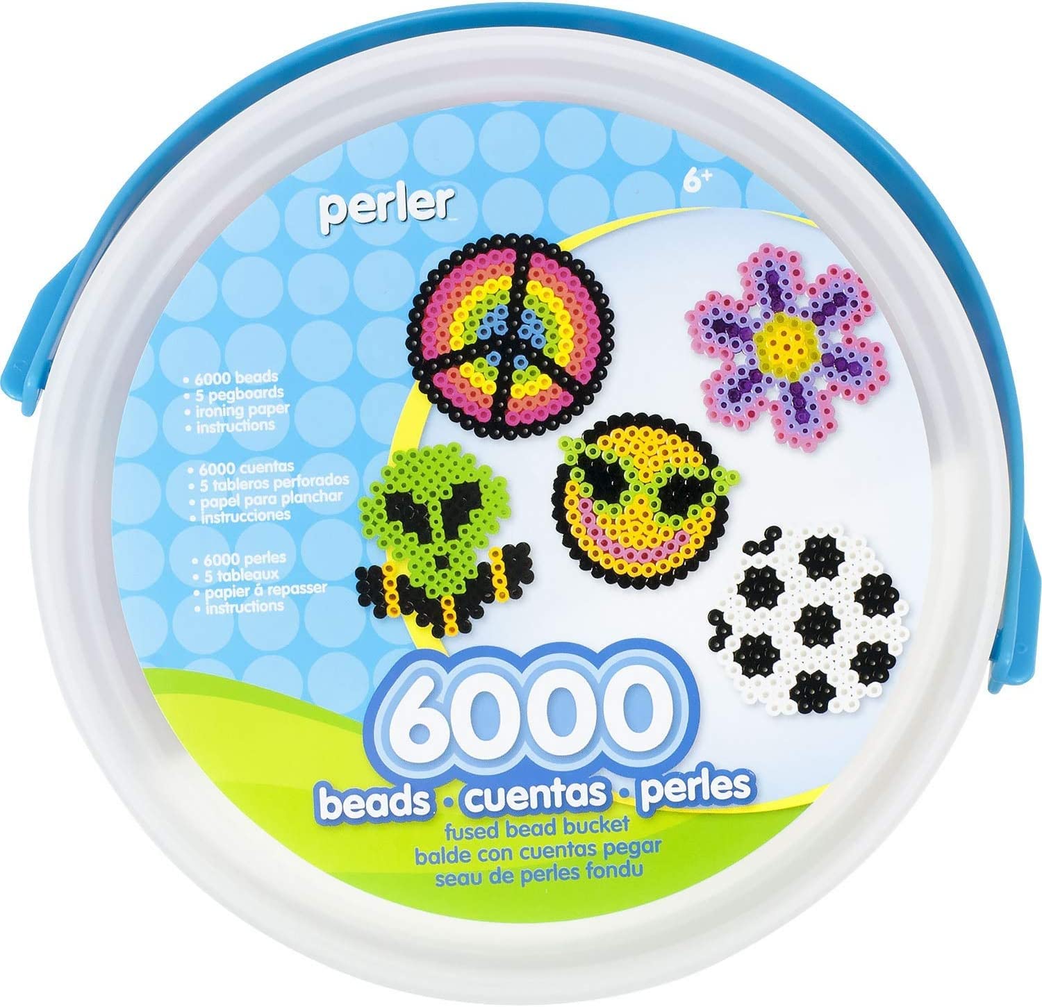 Foto 3 | Fuse Bead Bucket Perler Multi Mix, 6000 Unidades, Surtido - Venta Internacional.