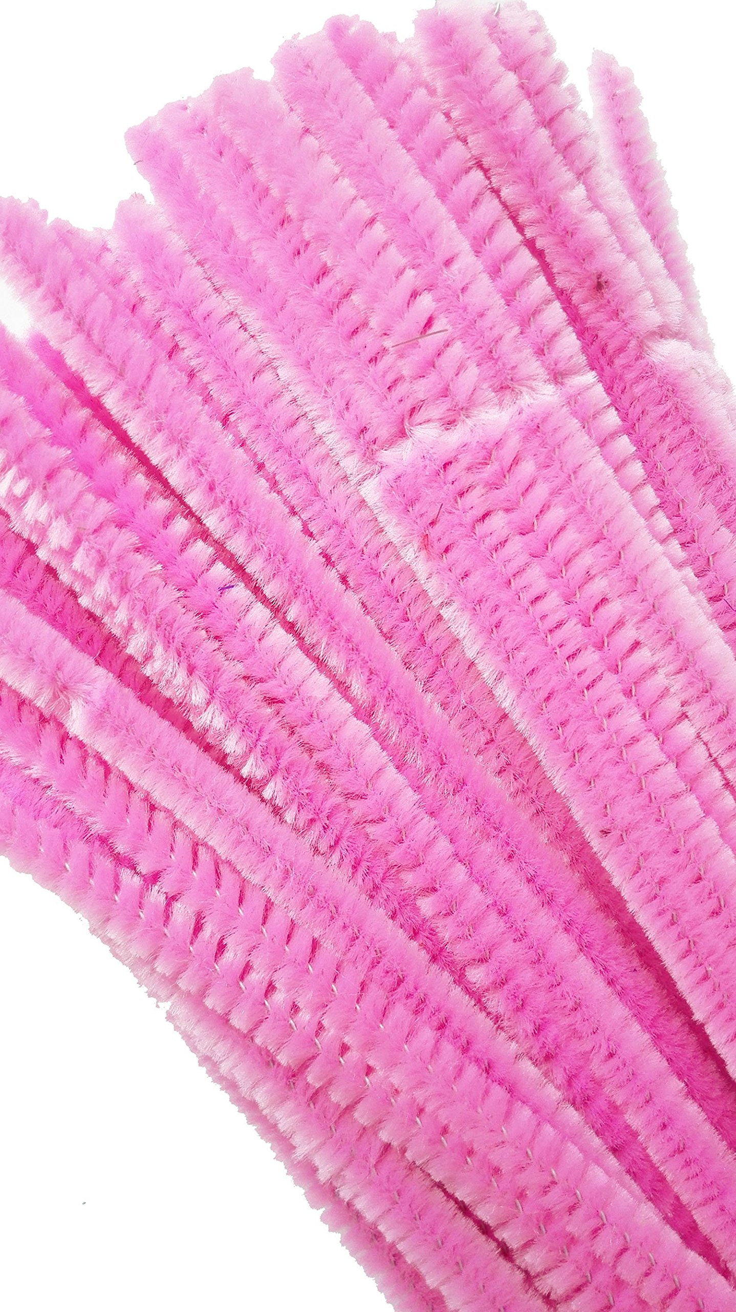 Foto 2 | Limpiapipas Carykon Super Fuzzy Chenille Stems Pink X100 - Venta Internacional.