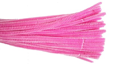 Foto 3 | Limpiapipas Carykon Super Fuzzy Chenille Stems Pink X100 - Venta Internacional.