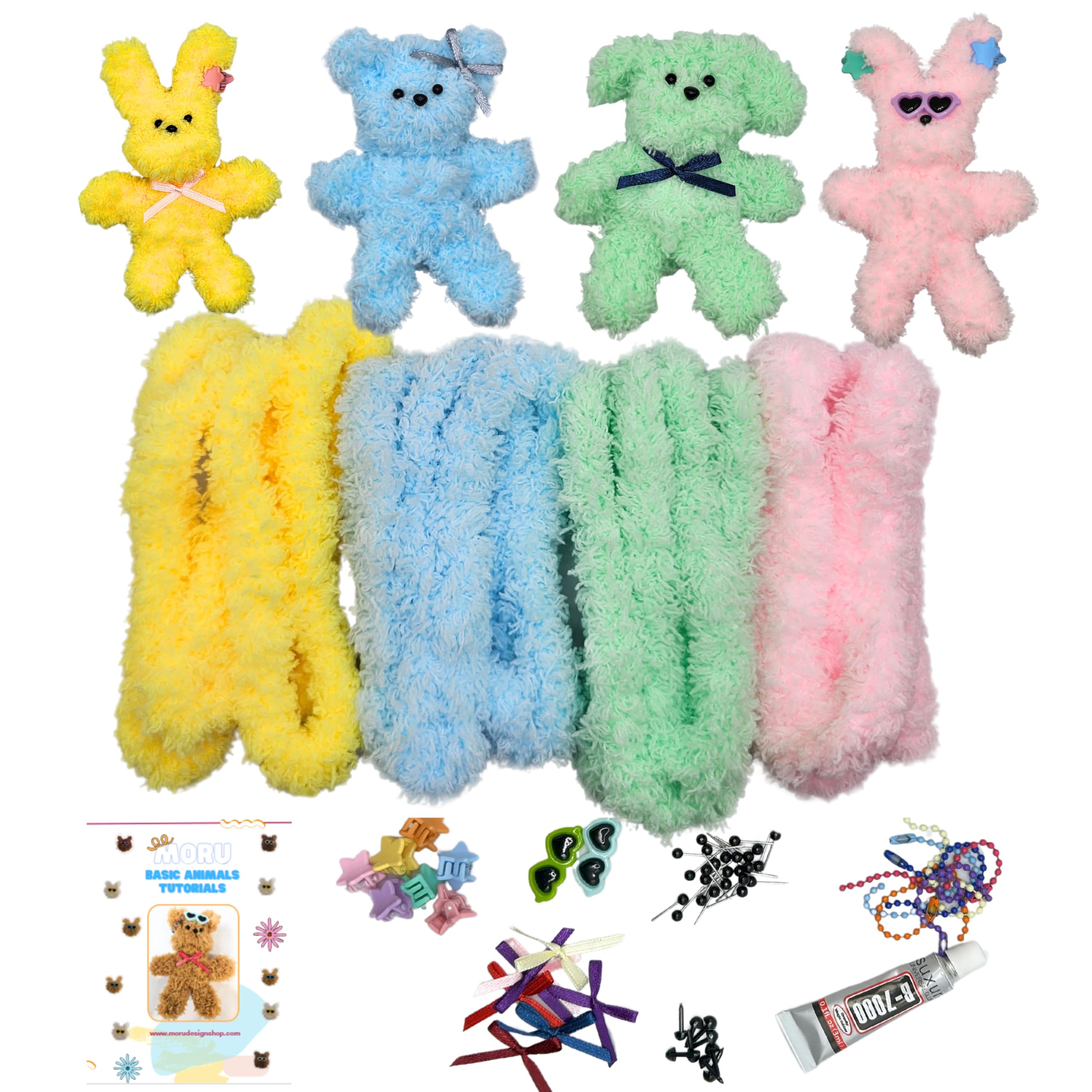 Foto 1 | Limpiapipas Moru Fur #1 De Craft Kit Con Accesorios Y Tutorial - Venta Internacional.