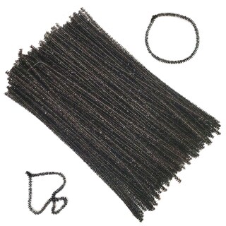 Foto 1 | Limpiapipas Carykon Glitter Tinsel, 200 Unidades, 30 Cm, Color Negro - Venta Internacional.