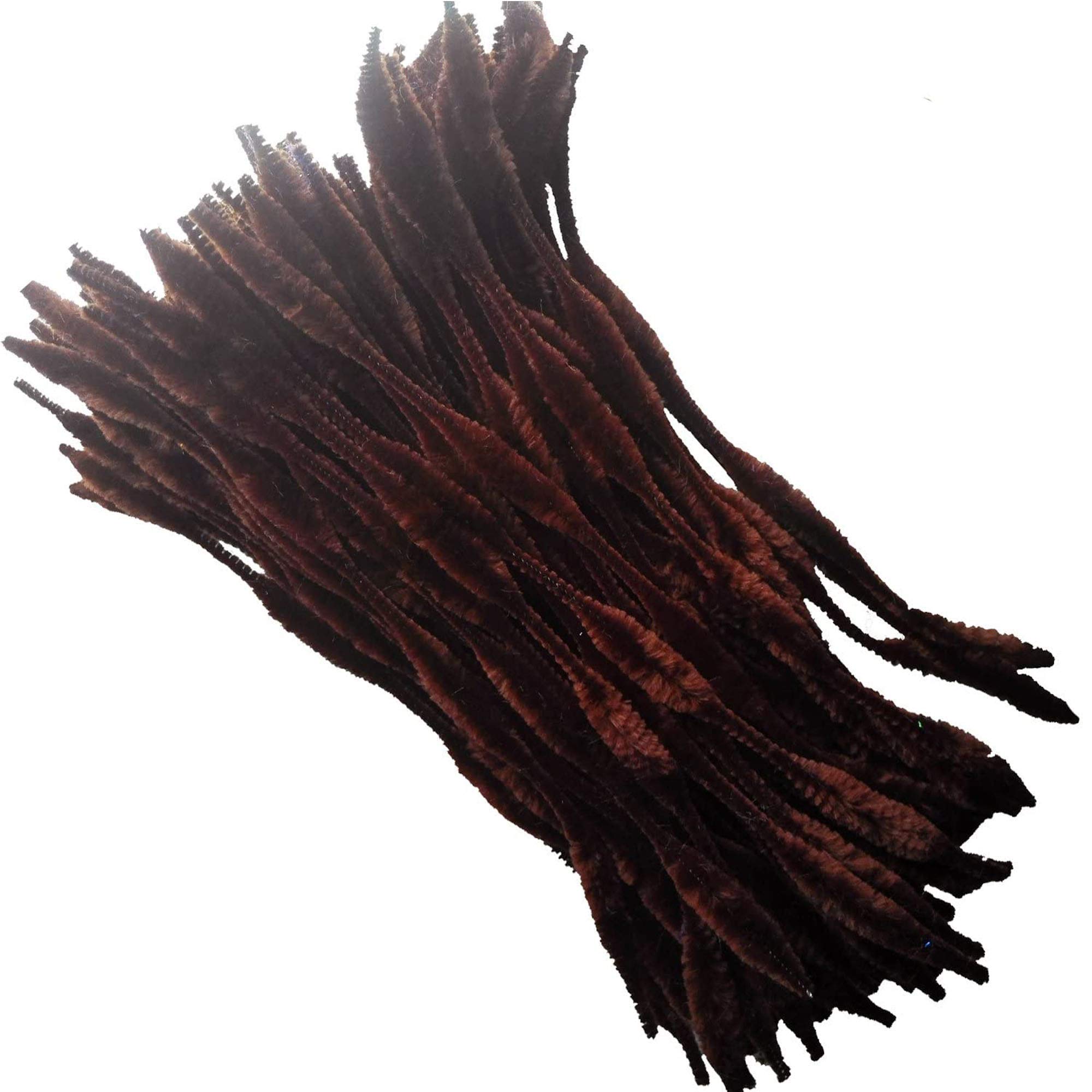 Foto 1 | Limpiapipas Carykon Fuzzy Bumpy Chenille Stems X100 Brown - Venta Internacional.