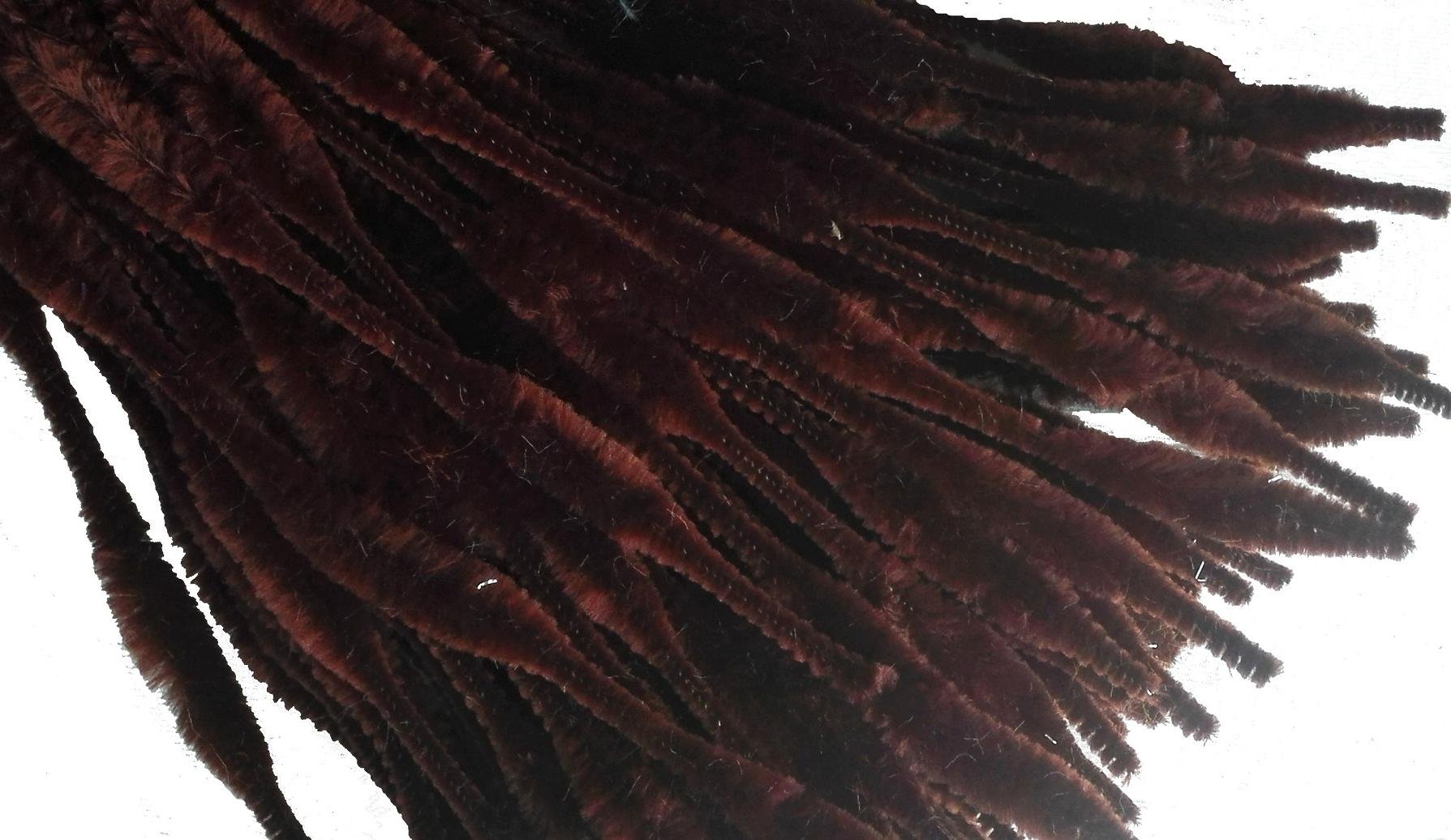 Foto 2 | Limpiapipas Carykon Fuzzy Bumpy Chenille Stems X100 Brown - Venta Internacional.