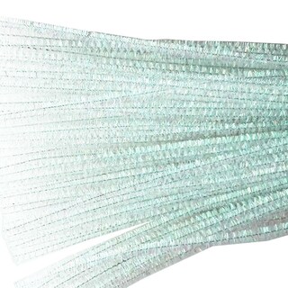 Foto 4 | Limpiapipas Carykon Iridiscente Brillante, 30 Cm, 100 Unidades, Blanco - Venta Internacional.