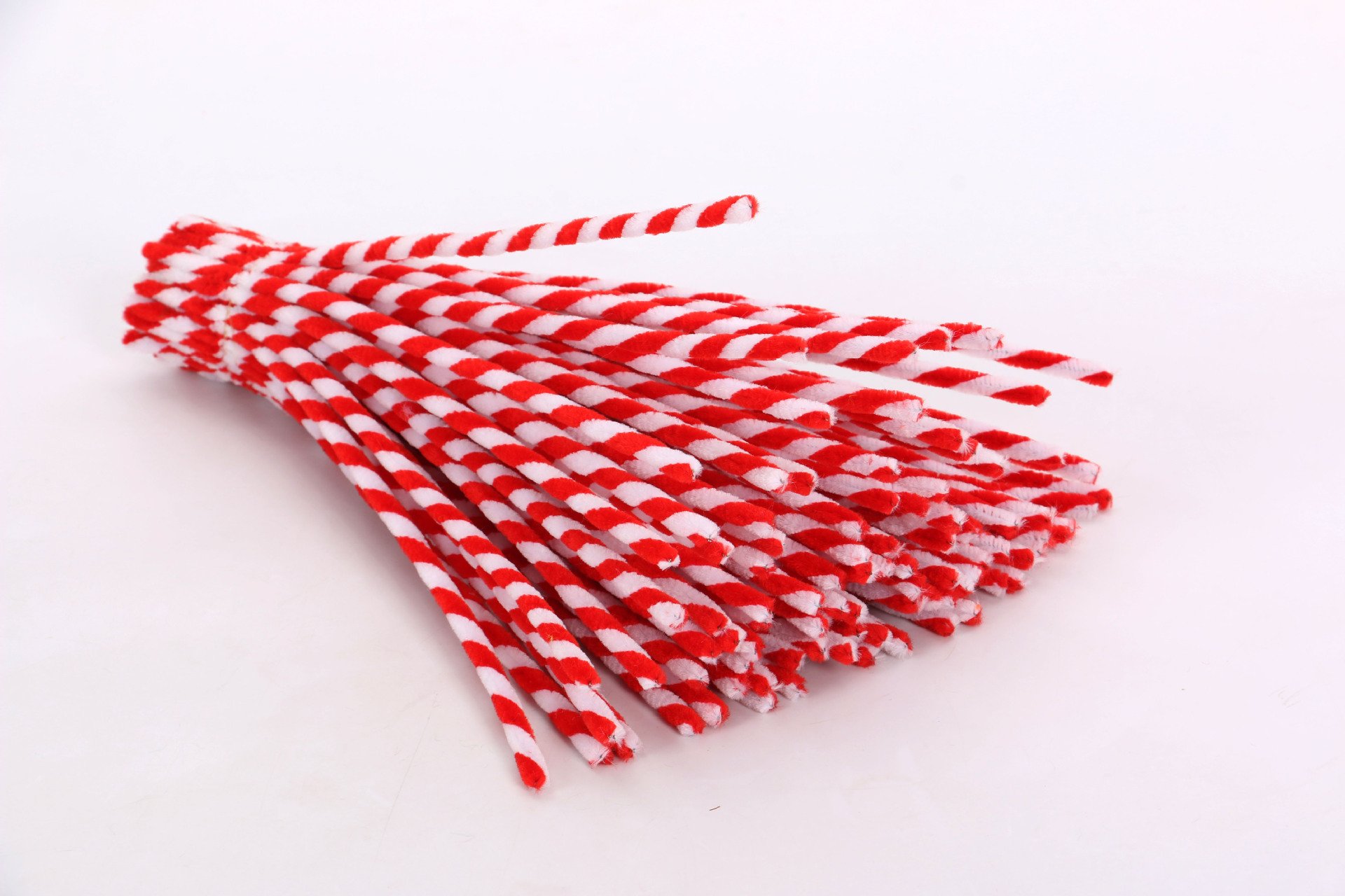 Foto 4 | Limpiapipas Carykon, Tallos De Chenilla Con Rayas Rojas, 100 Unidades - Venta Internacional.