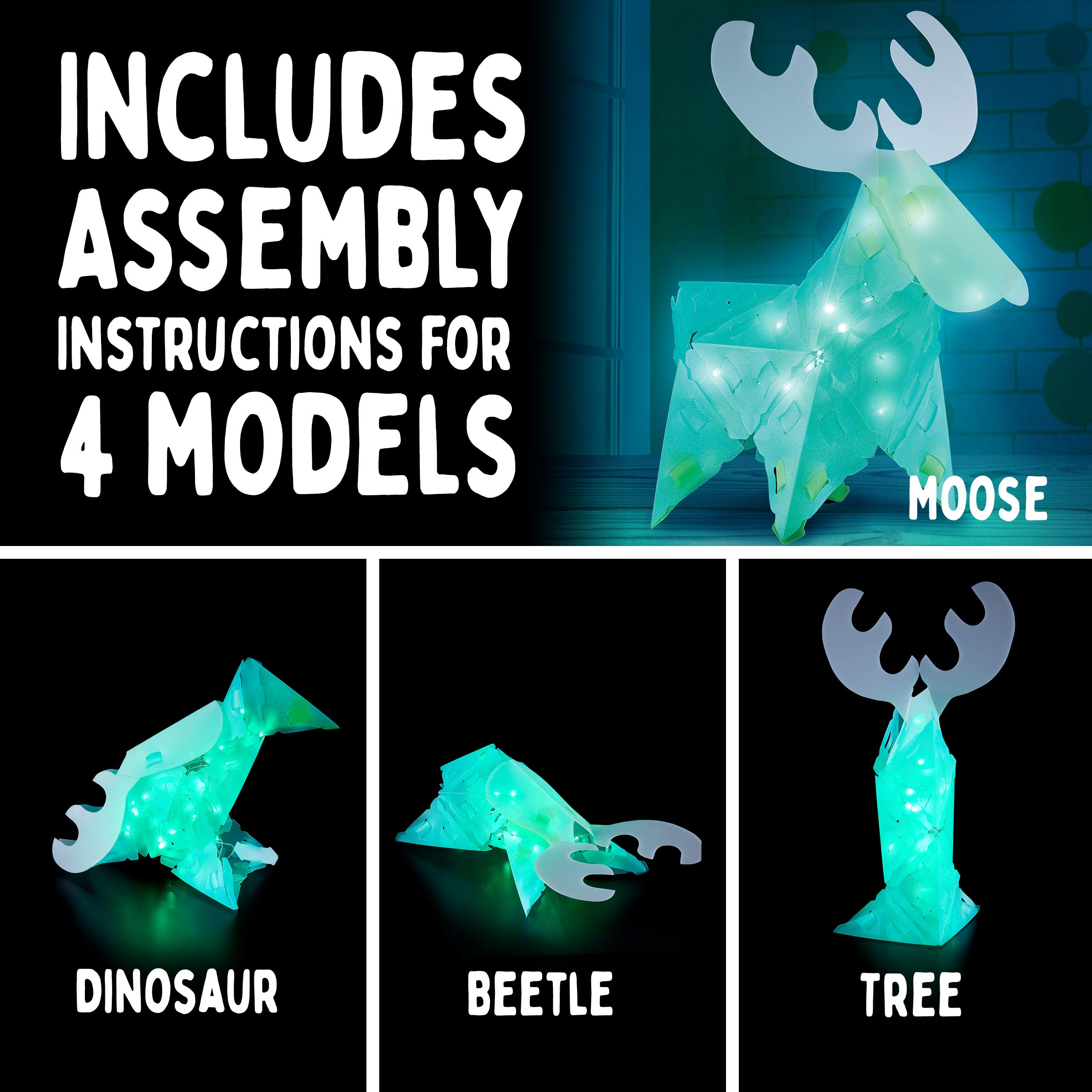 Foto 4 pulgar | Puzle Artesanal Thames & Kosmos Creatto Magical Moose Blue - Venta Internacional.