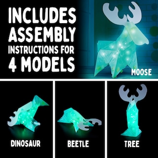 Foto 3 | Puzle Artesanal Thames & Kosmos Creatto Magical Moose Blue - Venta Internacional.