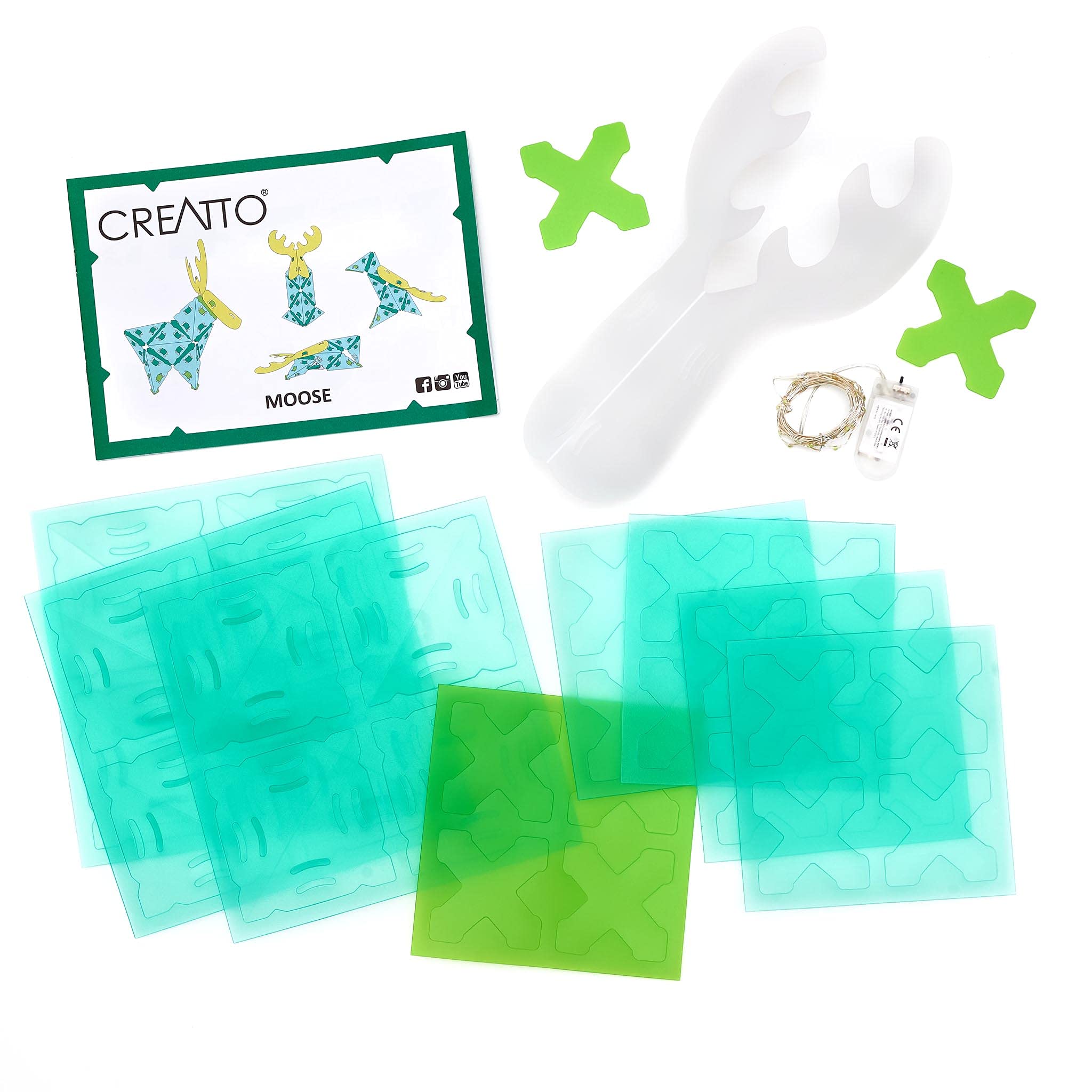 Foto 7 pulgar | Puzle Artesanal Thames & Kosmos Creatto Magical Moose Blue - Venta Internacional.