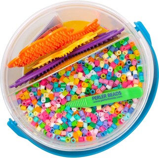 Foto 4 | Fuse Bead Bucket Perler Sunny Days Con 5500 Unidades Para Niños Mayores De 6 Años - Venta Internacional.