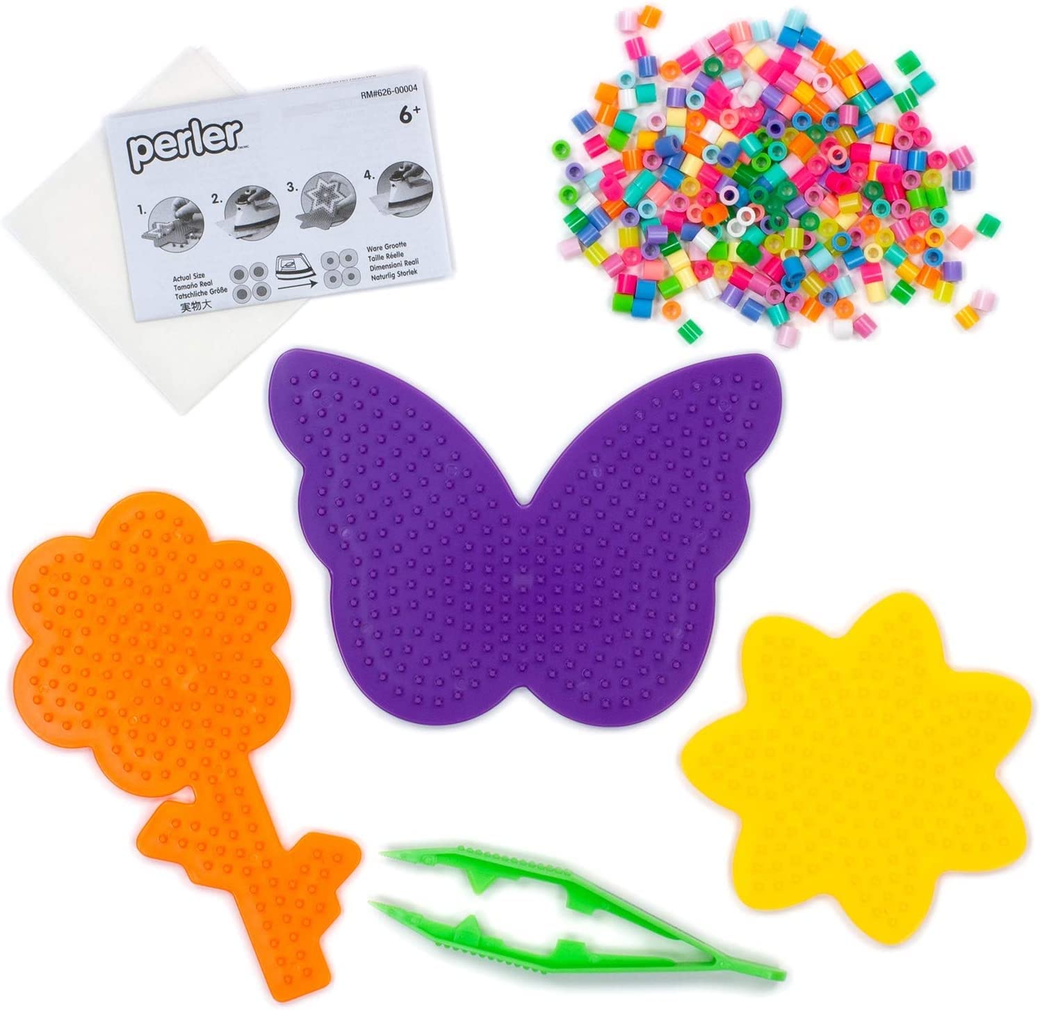 Foto 5 | Fuse Bead Bucket Perler Sunny Days Con 5500 Unidades Para Niños Mayores De 6 Años - Venta Internacional.