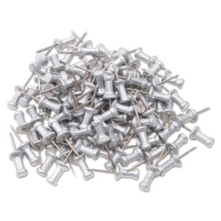 Foto 2 | Push Pins Advantus Gem Cpal4, Cabeza De Aluminio, 1,27 Cm, Plata, 100 Unidades - Venta Internacional.