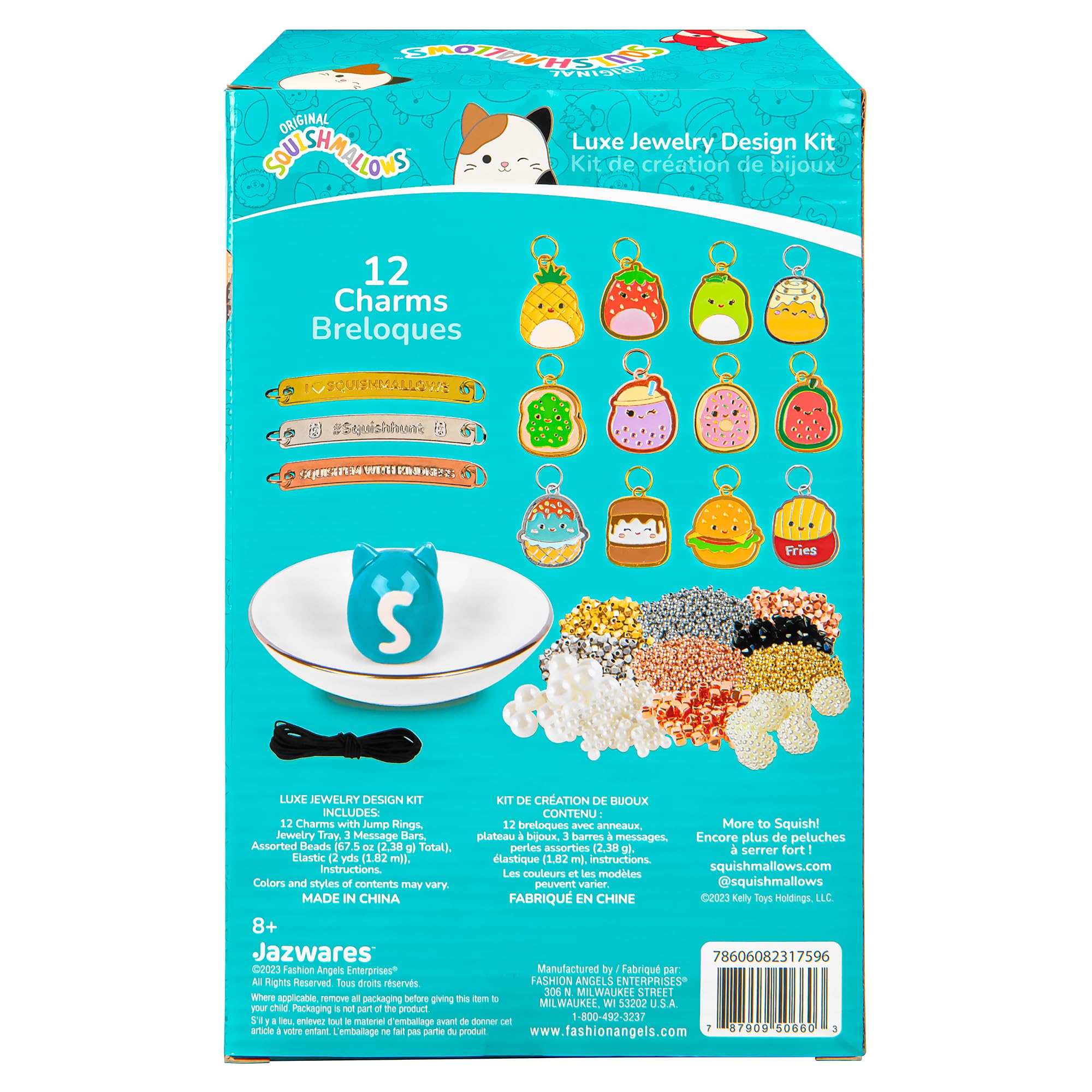 Foto 6 pulgar | Kit De Diseño De Joyas Fashion Angels Squishmallows Para Niños - Venta Internacional.