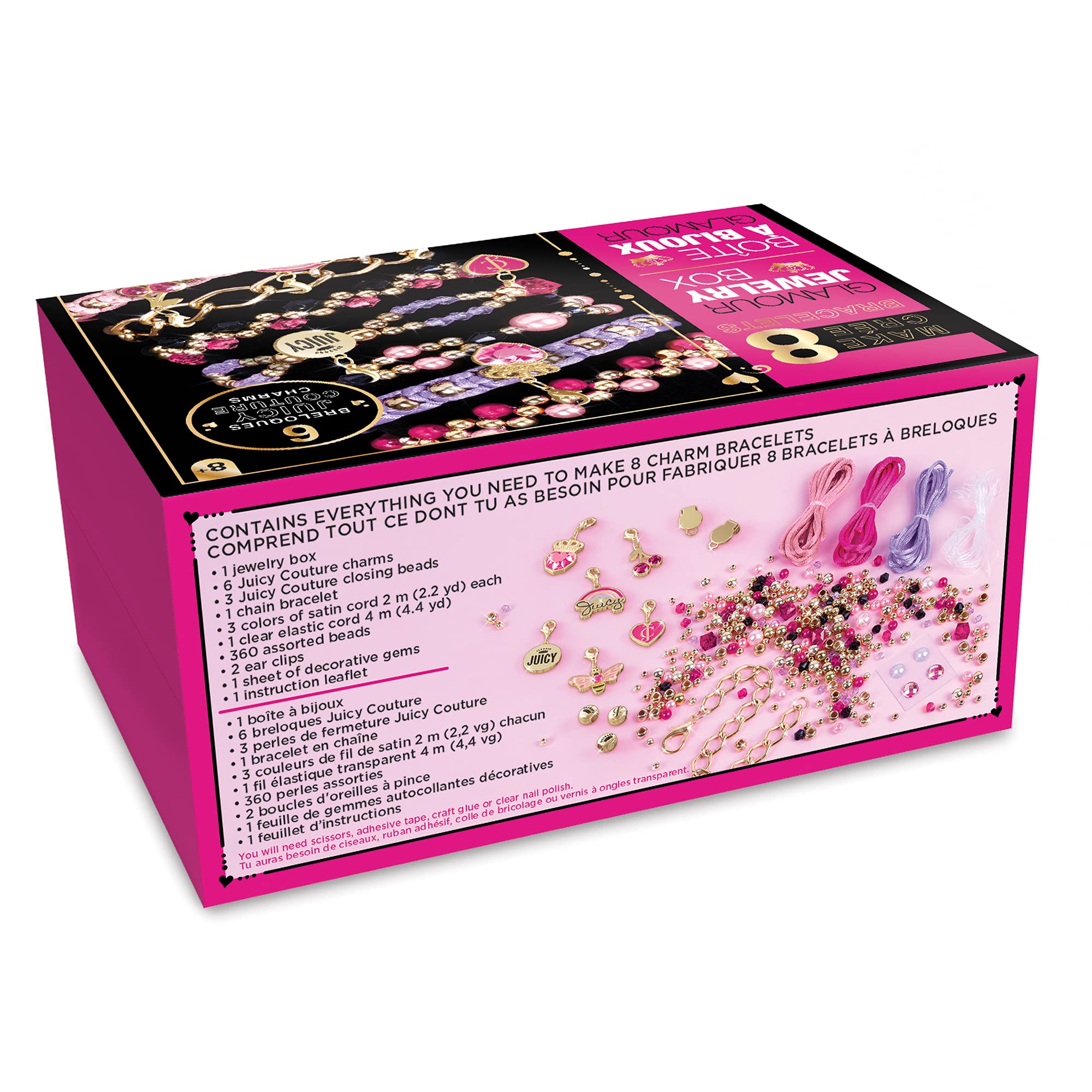 Foto 2 | Set De Joyas Make It Real Glamour Con Joyero Para Niñas Mayores De 8 Años - Venta Internacional.
