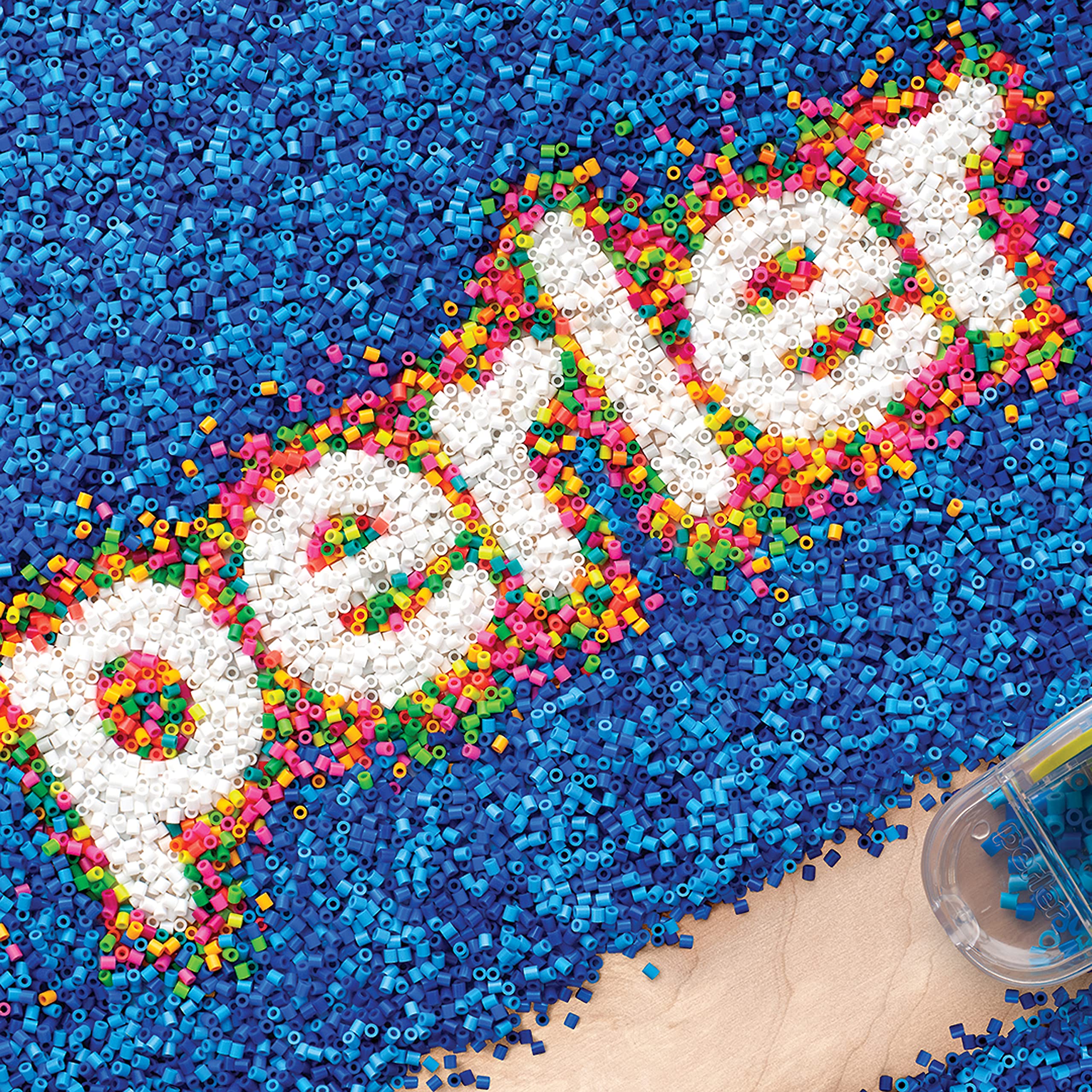 Foto 8 pulgar | Fuse Beads Perler  Varios Colores  11000 Unidades  Con Tarro De Almacenamiento - Venta Internacional.