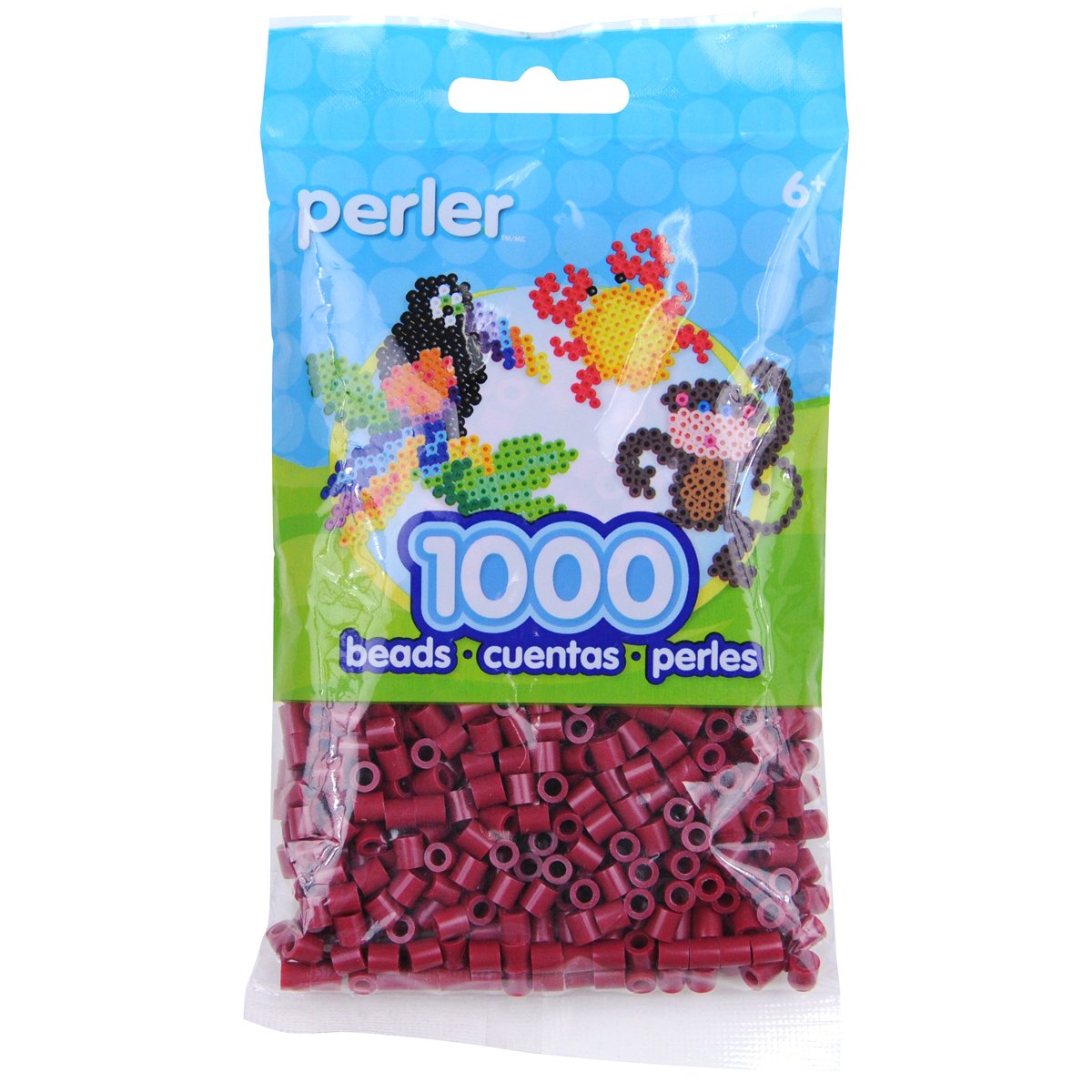 Fuse Beads Perler Cranapple Red 1000 Unidades Para Manualidades - Venta Internacional.