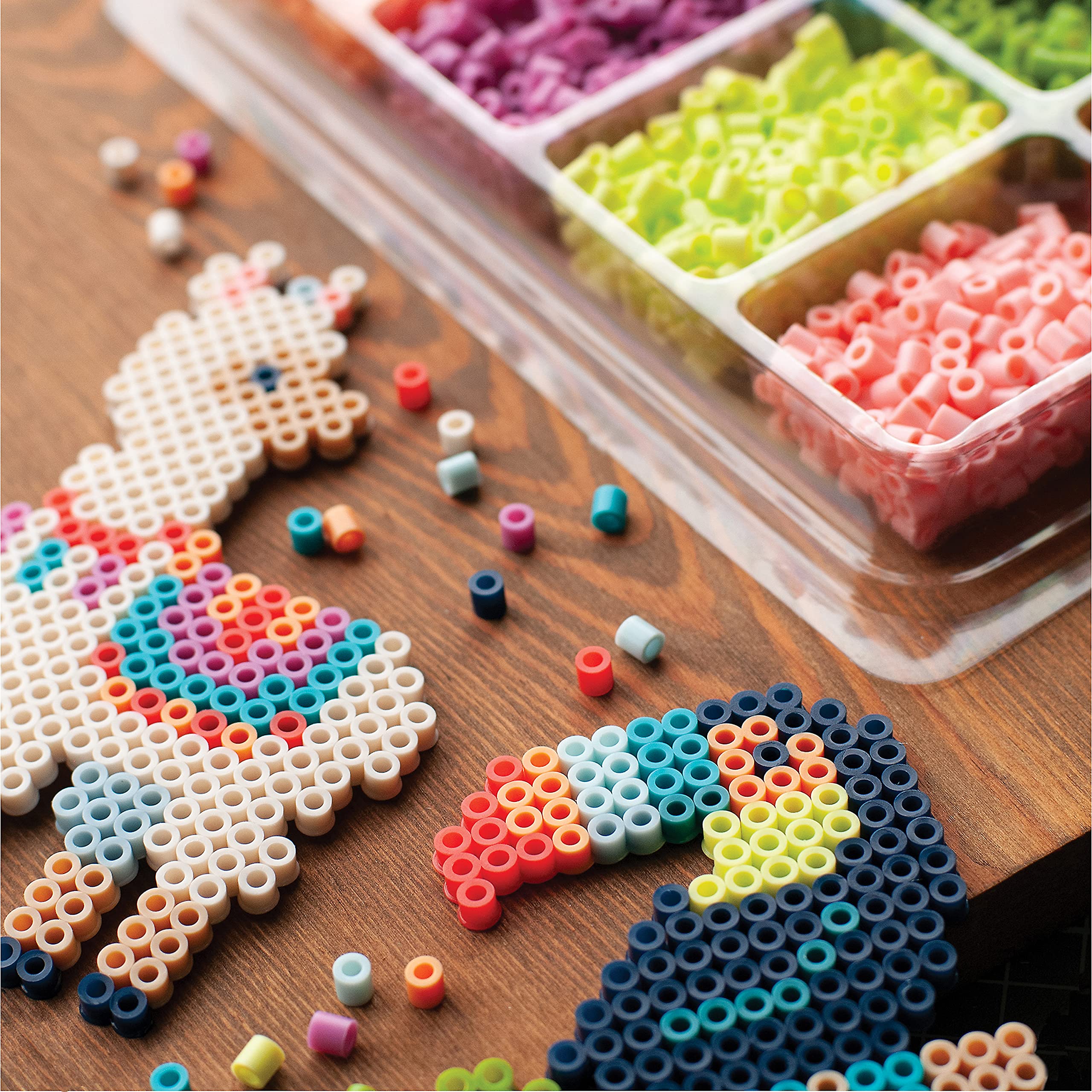 Foto 6 pulgar | Fuse Beads Perler  Colores Neutros  Con Bandeja De Almacenamiento  4000 Unidades - Venta Internacional.