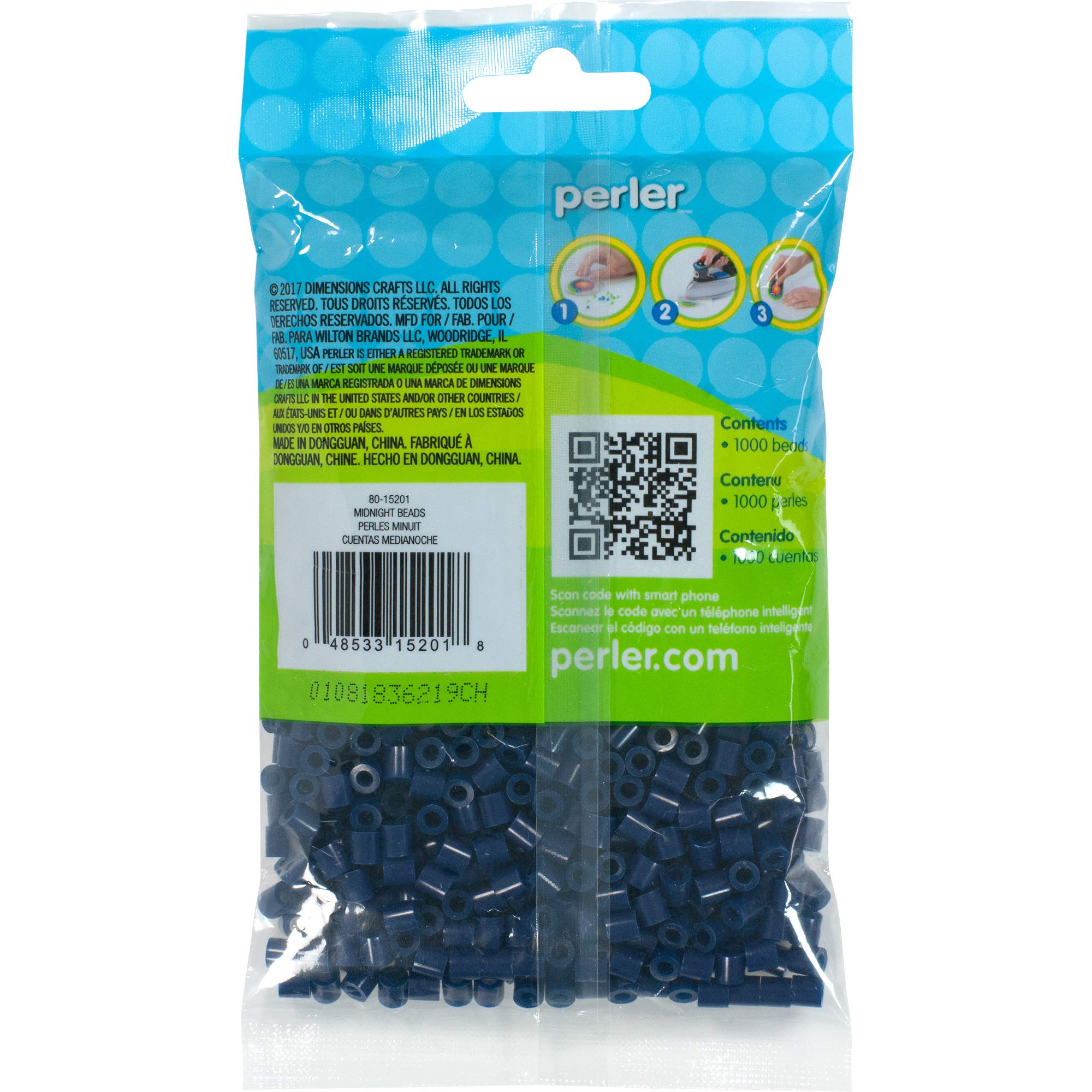 Foto 2 | Fuse Beads Perler Midnight Blue 1000 Unidades - Venta Internacional.