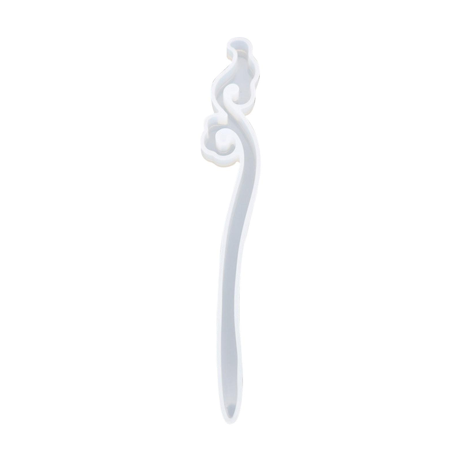 Foto 2 pulgar | Molde De Silicona Para Joyas De Bricolaje Con Forma De Horquilla De Cristal Epoxi - Venta Internacional.