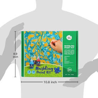 Foto 3 | Kit de Pintura de Mármol 6 Colores Diy Arte Aprendizaje