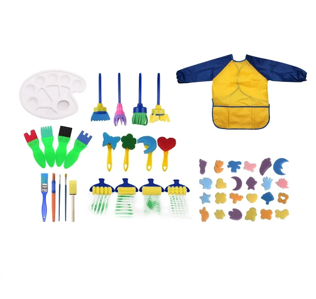 Foto 2 pulgar | Kit de Herramientas de Pintura Niño 47 Pz