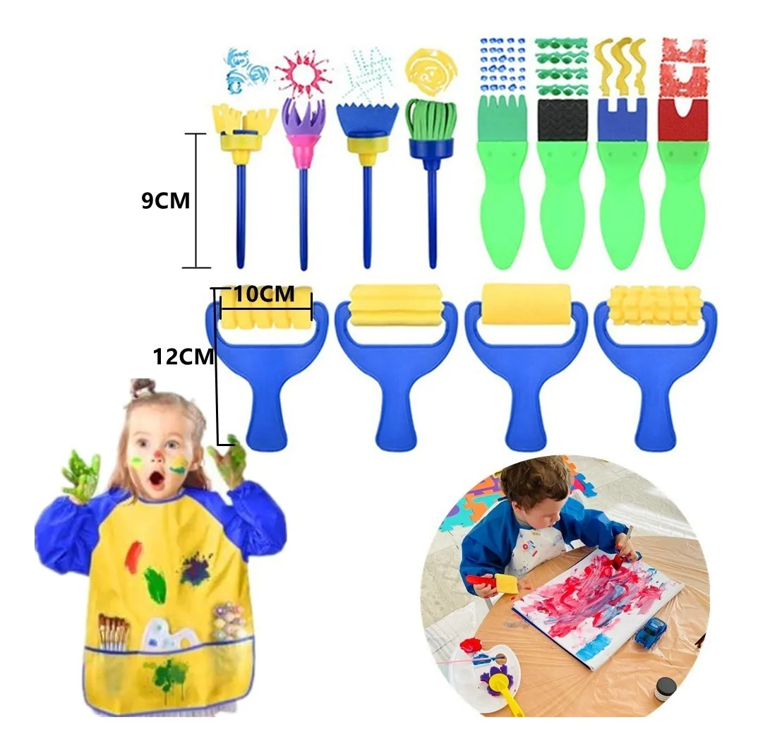 Foto 4 pulgar | Kit de Herramientas de Pintura Malubero para Niño 47 pz