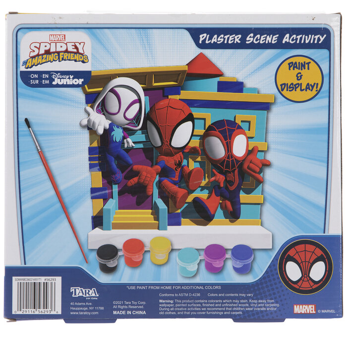 Foto 3 pulgar | Kit De Manualidades De Yeso Spidey Amazing Friends