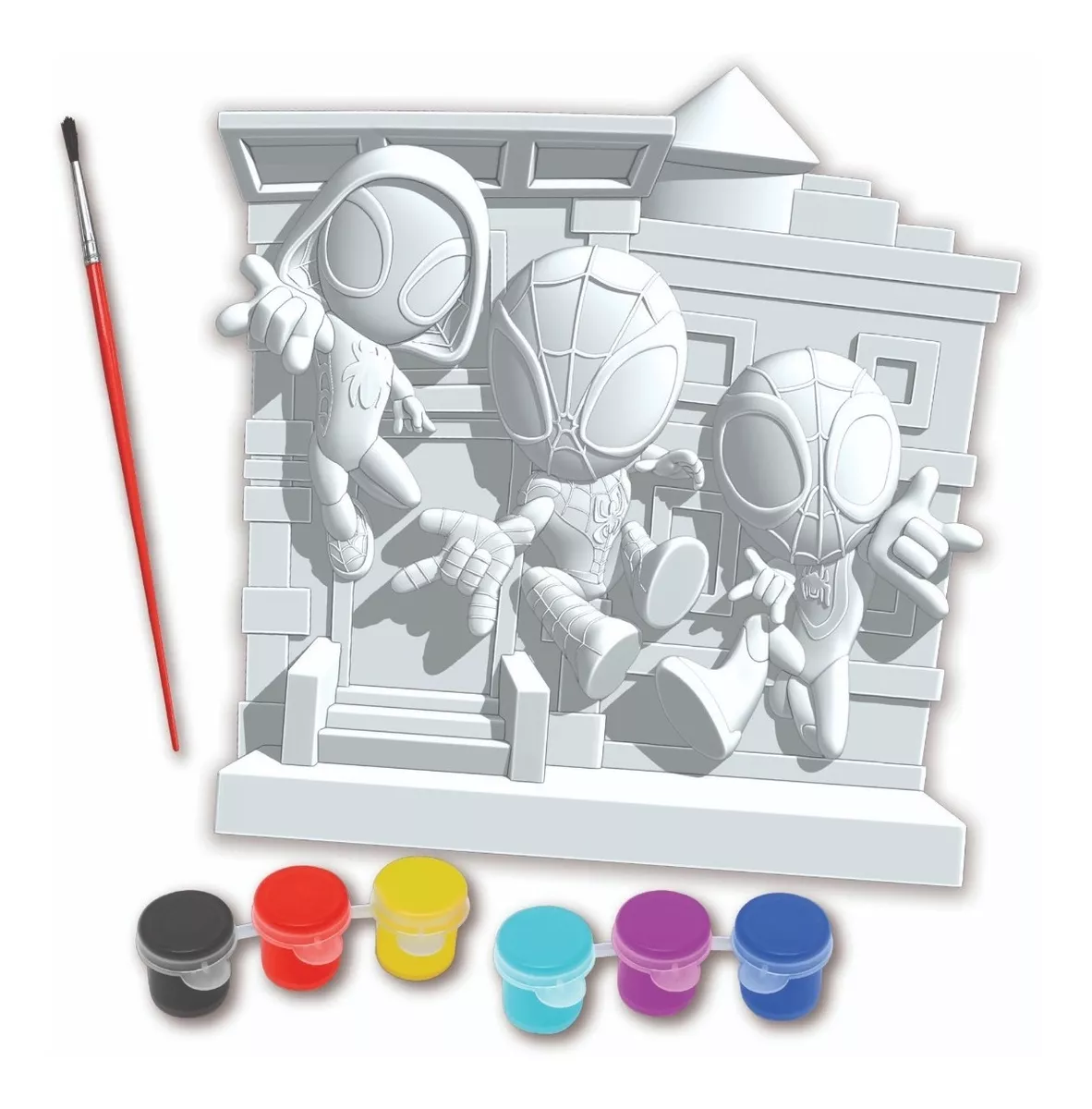 Foto 4 pulgar | Kit De Manualidades De Yeso Spidey Amazing Friends