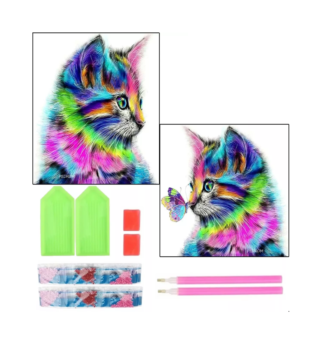 Kit Pintura de Diamantes Belug 5D DIY Multicolor