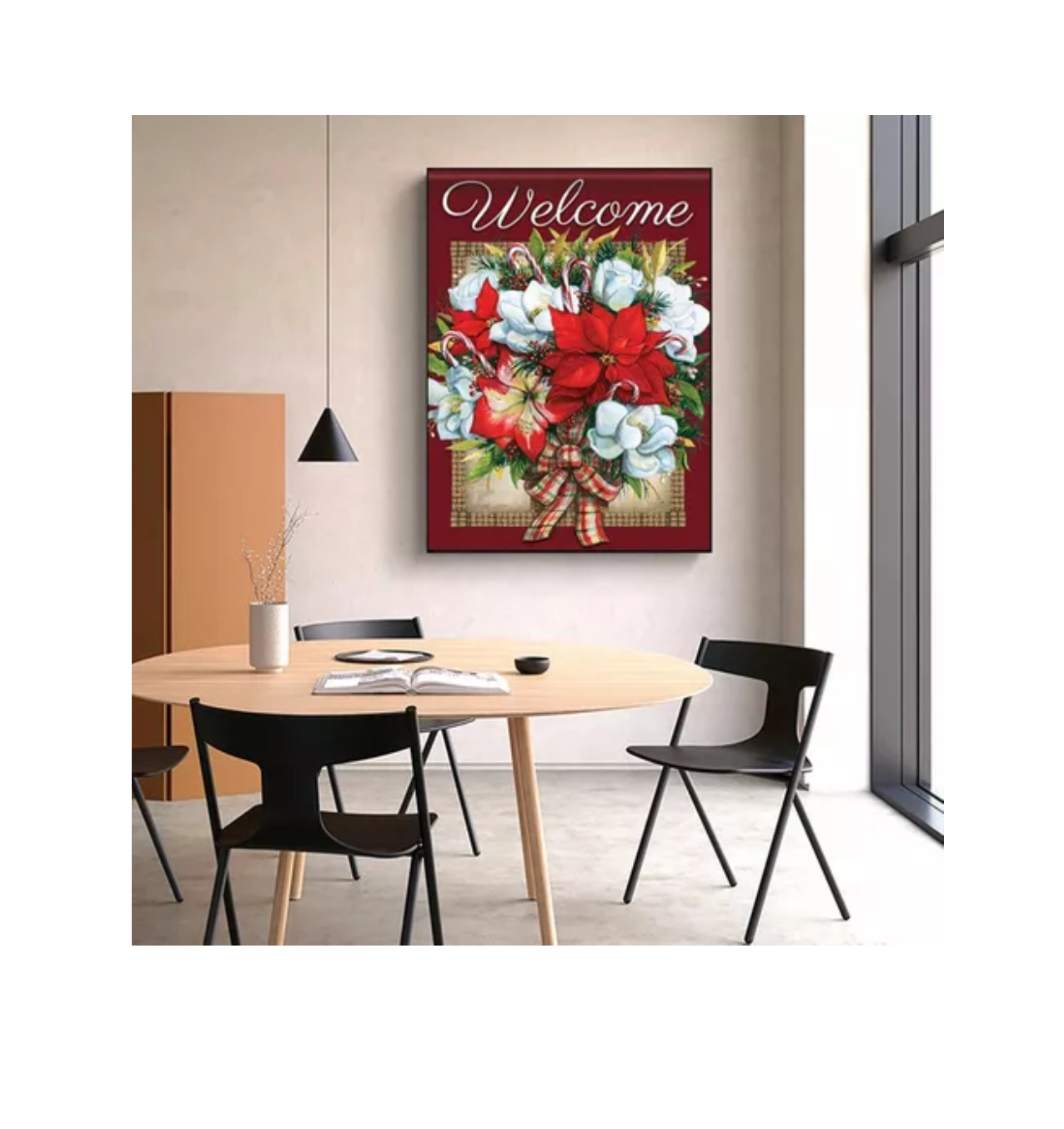 Foto 4 | Pinturas con Diamantes 5D para Decoración de Hogar Flores