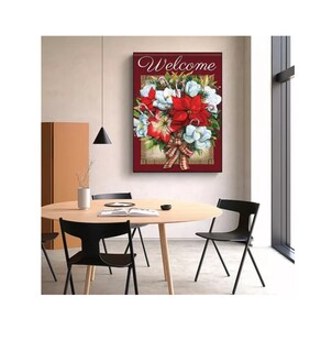 Foto 4 | Pinturas con Diamantes 5D para Decoración de Hogar Flores