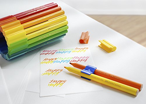 Foto 6 pulgar | Venta Internacional - Bolígrafos Conectores Faber-castell En Camión Pack De 33