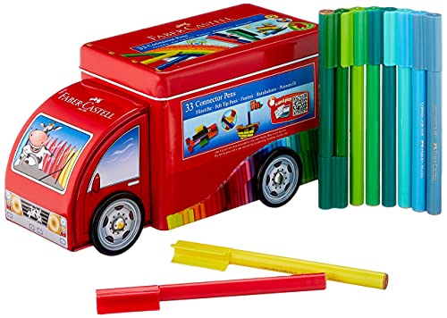 Foto 9 pulgar | Venta Internacional - Bolígrafos Conectores Faber-castell En Camión Pack De 33