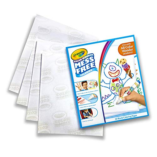 Venta Internacional - Crayola Color Wonder Mess Gratis Colorear Blanco Colorear 30 Páginas
