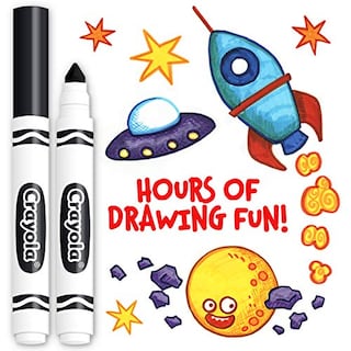 Foto 4 | Venta Internacional - Crayola 12 Marcadores Negros A Granel Originales