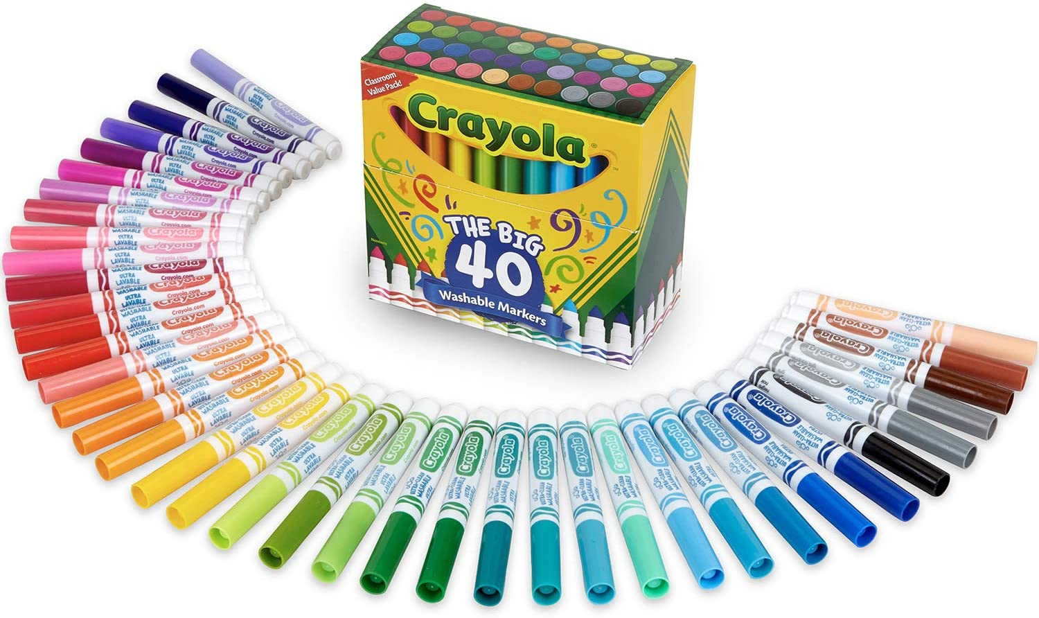 Venta Internacional - Marcadores Crayola Lavables