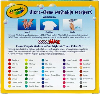 Foto 2 | Venta Internacional - Marcadores Crayola Lavables