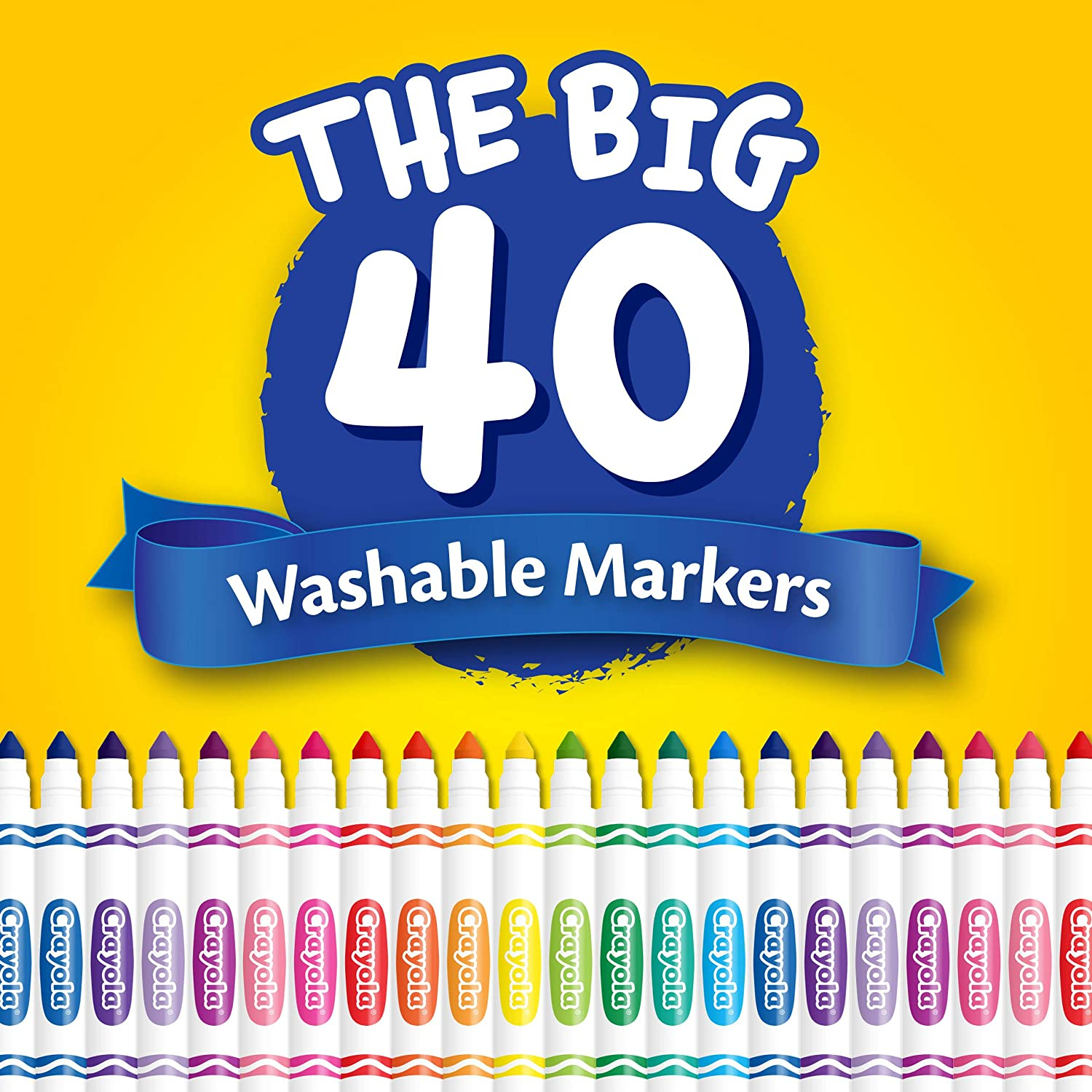 Foto 5 pulgar | Venta Internacional - Marcadores Crayola Lavables