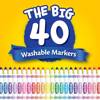 Foto 4 | Venta Internacional - Marcadores Crayola Lavables