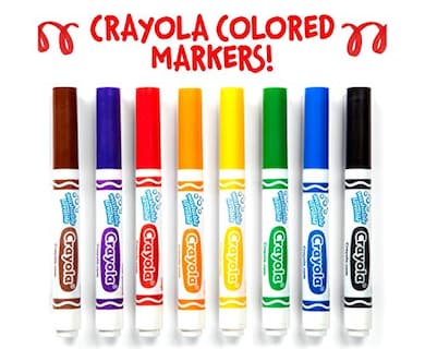 Foto 8 | Venta Internacional - Marcadores Lavables Crayola