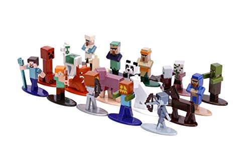 Foto 4 pulgar | Figuras Coleccionables Minecraft Nano Metalfigs 20-pack Wave 3