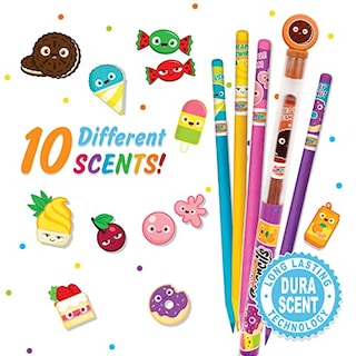 Foto 2 | Venta Internacional - Lápices de Colores Perfumados Gourmet Smencils 10 Unidades