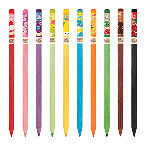 Foto 6 pulgar | Venta Internacional - Lápices de Colores Perfumados Gourmet Smencils 10 Unidades