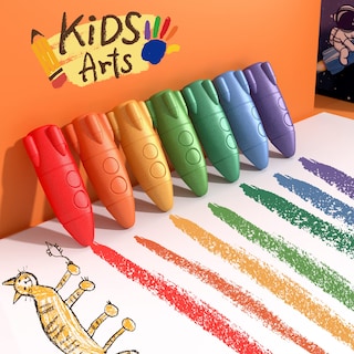 Foto 5 | Venta Internacional - Lápices De Colores Massrt Space De 24 Colores Para Niños Pequeños, No Tóxicos