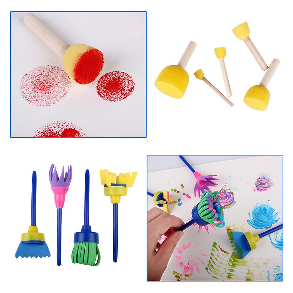 Foto 5 pulgar | Venta Internacional - Set De Pintura Creative, 26 Unidades, Esponjas De Aprendizaje Temprano Para Niños