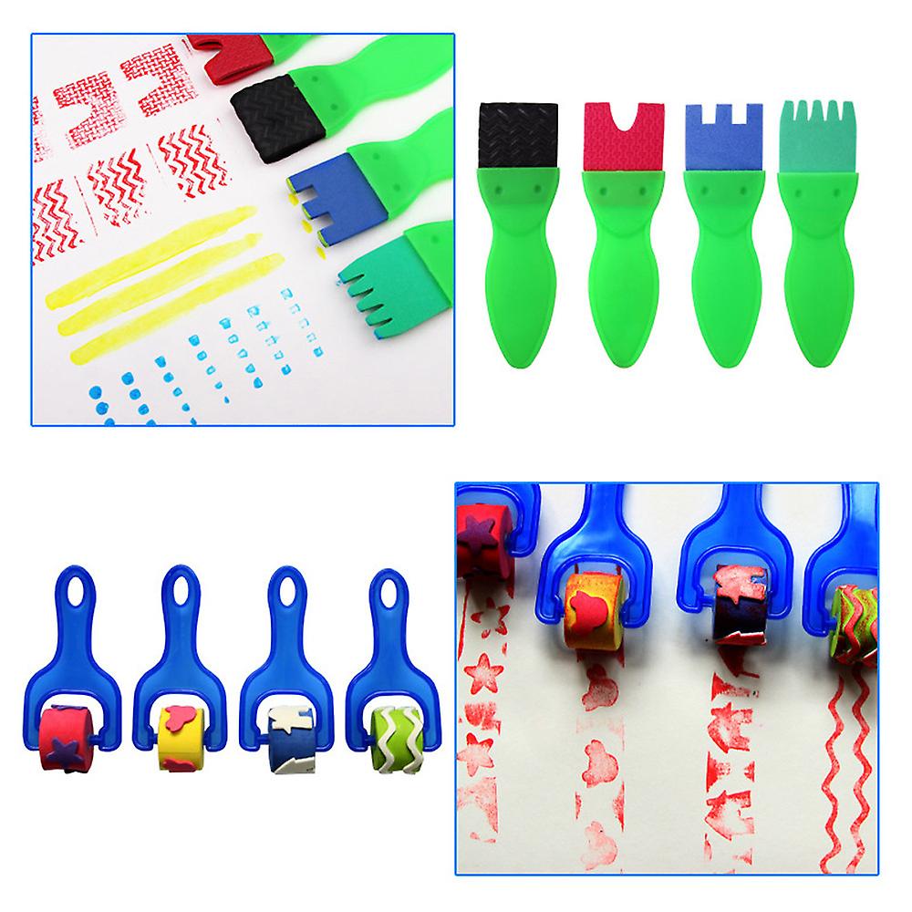 Foto 6 pulgar | Venta Internacional - Set De Pintura Creative, 26 Unidades, Esponjas De Aprendizaje Temprano Para Niños